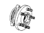 Mopar V2507449AA Hub And Bearing Assembly, Front Brake (Ball Bearing - Fag)