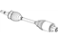 Mopar 68248719AA Shaft Axle Half