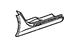 Mopar 5018725AA Rocker Molding, Rear Driver Side