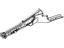 Mopar 68051308AC Rail Front Side Rail Front