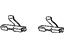 Mopar V2010563AB Pad Kit Rear Disc Brake V - Line Kits Do Not Include Clips.