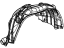 Mopar 68504092AA Fender Liner, Front Inner Passenger Side