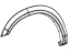 Mopar 6MS40GXHAC Molding Wheel Opening Flare Front