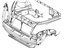Mopar 4724477AC Lower Crossmember, Front