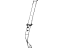 Mopar 1JX89ES3AB Seat Belt Swivel Seat