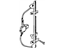 Mopar 55256494AL Regulator Rear Door Window With Motor
