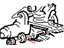 Mopar 52088654AB Lower Control Arm, Rear
