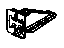Mopar 5028497AA Clip Liftgate