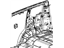 Mopar 5KJ70DK7AE Seat Belt Rear Outer