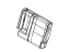 Mopar 6VK83HL1AB Cover Rear Seat Back Left