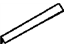Mopar 5104454AA Nameplate Rear Door Sprinter