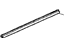 Mopar 4724764AD Weatherstrip Front Door Belt Inner