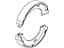 Mopar 5086930AB Shoe And Lining Kit Parking Brake