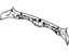 Mopar 55113225AA Rear Crossmember, Lower
