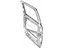 Mopar 4589872AE Door Shell, Rear Passenger Side