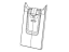 Mopar 6QY91TX7AB Armrest Base, Rear