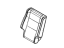 Mopar 6VE24LA3AA Cover Rear Seat Back Right