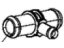 Mopar 68245455AA Connector Heater Hose For Rear Heat/Ac Prep Package Only