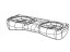 Mopar 6AE93LK5AC Cover Rear Seat Cushion