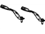 Mopar 5KQ441DVAA Buckle, Gray, Rear Inner Passenger Side