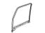 Mopar 68294394AB Channel Front Door Glass Upper