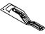 Mopar 5109034AF Striker Reinforcement, Outer Passenger Side