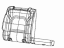 Mopar 7AR58BD3AA Cover Rear Seat Back Right