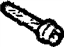 Mopar 68122811AA Bolt Hexagon Head M8X35