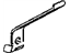 Mopar 4743483AB Pressure Hose Bracket
