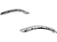 Mopar 68029394AA Panel Folding Top Trim