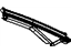 Mopar 68026905AA Rear Weatherstrip, Top Driver Side