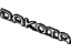 Mopar 55077722AA Nameplate, Rear