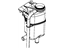Mopar 68020935AD Bottle Coolant Recovery