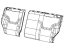 Mopar 6SG66U00AA Cover Rear Seat Back