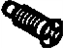 Mopar 68096836AA Bolt M6X16