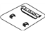 Mopar 5155114AC Floor Crossmember, Front Passenger Side