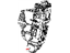 Mopar 4589924AG Latch Front Door