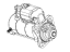 Mopar R8049020AA Starter Engine