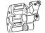 Mopar 68192016AB Caliper, Rear Passenger Side