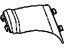 Mopar 55257063AA Side Shield, Front