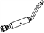 Mopar 5006550AB Pipe Exhaust Front