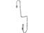 Mopar 5181658AE Tube Brake With Clips