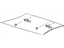 Mopar 1KL32DX9AC Panel C Pillar Inner Upper, Includes Clips