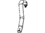 Mopar 5154410AA Hose Power Steering Return Power Steering Reservoir To Pump