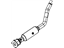 Mopar 68155735AC Converter & Pipe, Front