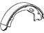 Mopar 68020626AB Parking Brake Shoes, Rear