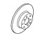 Mopar 2AMV6444AA Rotor Brake Front
