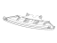Mopar 68445551AB Plate Skid Front Fascia Skid Plate