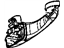 Mopar 1NA53AXRAF Handle, Outside, Black, Front Outer Driver Side