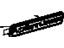 Mopar 55077981AA Nameplate Adventurer
